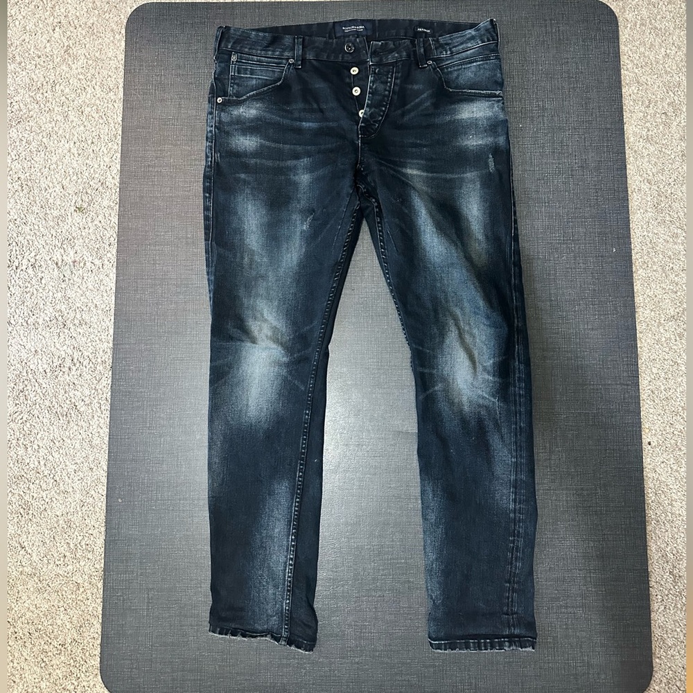 Men’s Scotch & Soda Jeans 36x32 Phaidon Dark Blue
